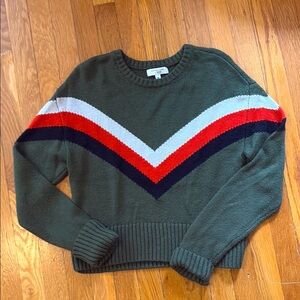 Marissa Webb Chevron Women's Sweater